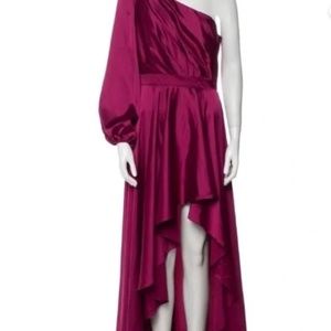 Mac Duggal one shoulder gown